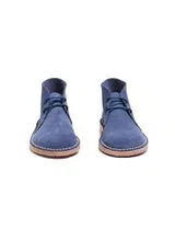 Botins Safari Atacadores Azul França