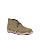 Botas Safari Kids Atacadores Kaki