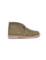 Botas Safari Kids Atacadores Kaki