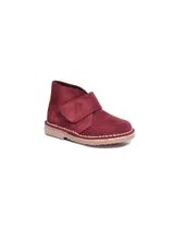 Safari Kids Velcro Booties Bordeaux