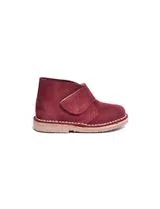 Safari Kids Velcro Booties Bordeaux