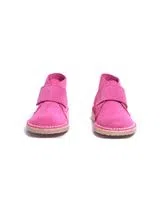 Botins Safari Velcro Fúscia