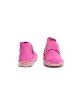 Botins Safari Velcro Fúscia