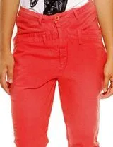 Ladies Club De Blues Red Trousers