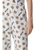 Calças Pijama Senhora Branco com Estampado