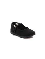 Ballerines en Toile Noires
