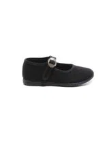 Ballerines en Toile Noires