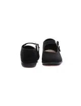 Ballerines en Toile Noires