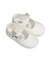 White Canvas Shoes
