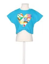 T-Shirt Madrid Azul Turquesa