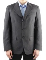 Blazer Homem Cinzento