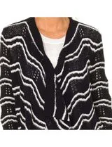 Cardigan Senhora Preto