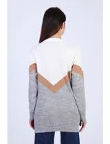 Multicolor Knitted Sweater for Women