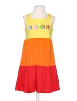 Vestido Menina Multicor