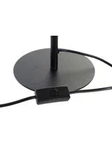 Candeeiro Mesa Metal Preto