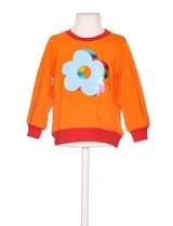 Sweatshirt Menina Laranja