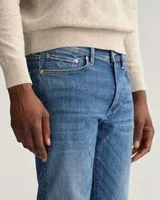 Pantalones de Mezclilla Maxen Extra Slim Azul