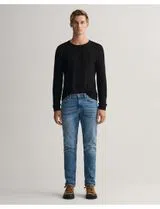 Pantalones de Mezclilla Hayes Slim Fit Azul