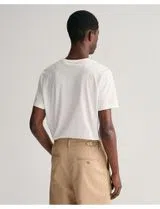 T-Shirt Regular Fit Shield Branco