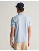 Pólo Regular Fit Contrast Piqué Azul
