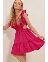 Short Fuchsia Dress
