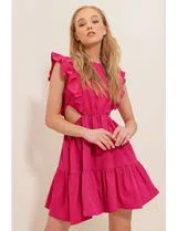 Short Fuchsia Dress