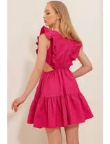 Short Fuchsia Dress