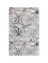 Tapete Cinza Azul 80 x 170 cm