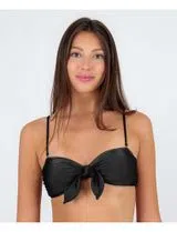 Top Biquíni Shimmer Preto