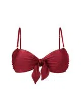 Top Biquíni Shimmer Divino Vermelho
