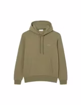Sweatshirt com capuz Fleece Verde Khaki