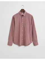 Camisa de manga comprida clássica Rosa