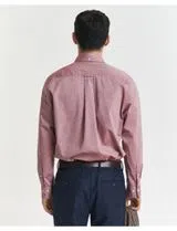 Camisa de manga comprida clássica Rosa