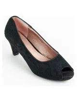Sapatos de Salto Preto