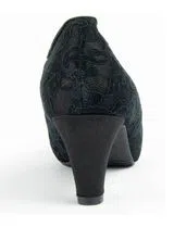 Sapatos de Salto Preto