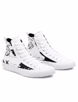 Converse UNT1TL3D Script Print White