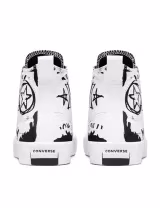 Converse UNT1TL3D Script Print White