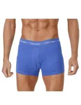 Pack 3 Boxers Low Rise Trunks Azul