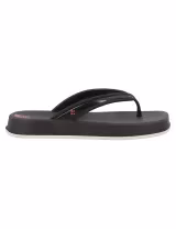Chinelos Atemporal Flatform Pretos