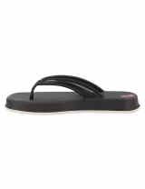 Chinelos Atemporal Flatform Pretos