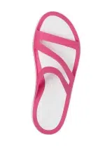 Crocs Swiftwater Sandal W Paradise Pink and White