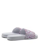Chinelos Senhora Branco e Fuschia
