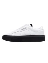 White and Black Women's Sneakers