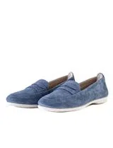 Mocassins Senhora Azul