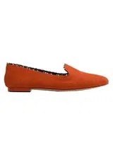 Slipper Vegan Suede Terracota Woman