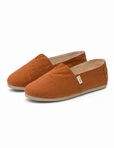 Ladies Combi Linen Terracotta Alpargatas
