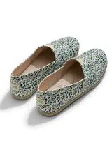 Alpercatas Print Flora Emerald Woman