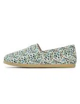 Alpercatas Print Flora Emerald Woman