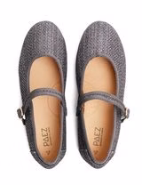 Mary Jane Glitter Blue