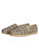 Animal Print Leopard Alpergatas